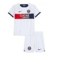 Dječji Nogometni Dres Paris Saint-Germain Gostujuci 2023-24 Kratak Rukav (+ Kratke hlače)
